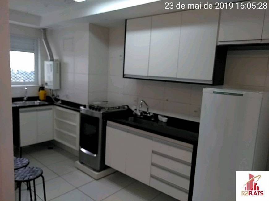 Foto 4 de Flat com 1 Quarto à venda, 49m² em Campo Belo, São Paulo