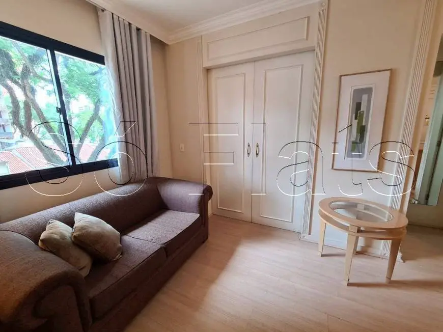 Foto 4 de Flat com 1 Quarto para alugar, 33m² em Jardins, São Paulo