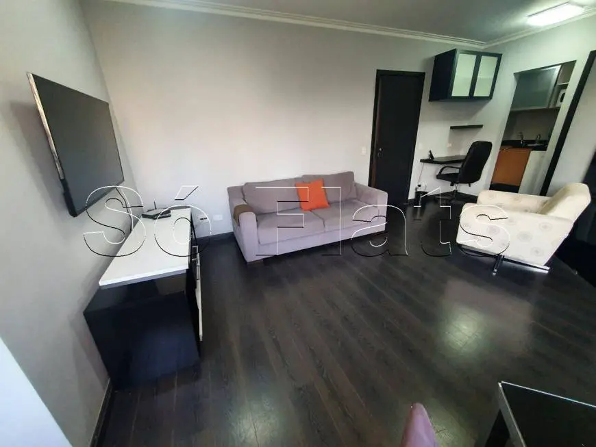Foto 3 de Flat com 1 Quarto para alugar, 34m² em Morumbi, São Paulo