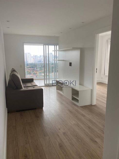 Foto 1 de Apartamento com 1 Quarto para alugar, 61m² em Brooklin, São Paulo