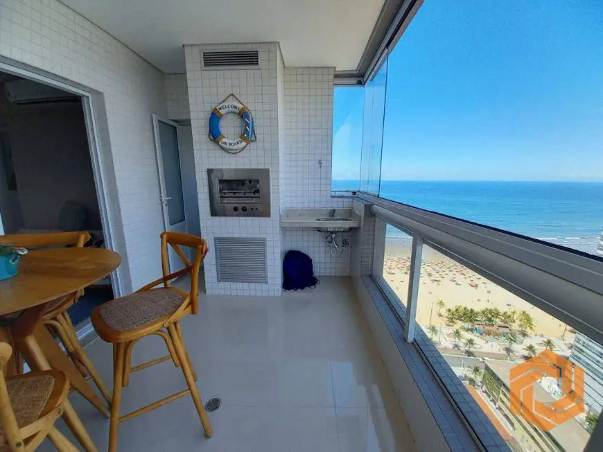 Foto 5 de Apartamento com 3 Quartos à venda, 123m² em Canto do Forte, Praia Grande