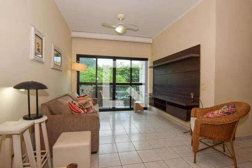 Foto 2 de Apartamento com 4 Quartos para alugar, 104m² em Vila Júlia , Guarujá