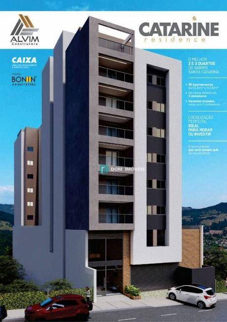 Foto 1 de Cobertura com 3 Quartos à venda, 147m² em Santa Catarina, Juiz de Fora