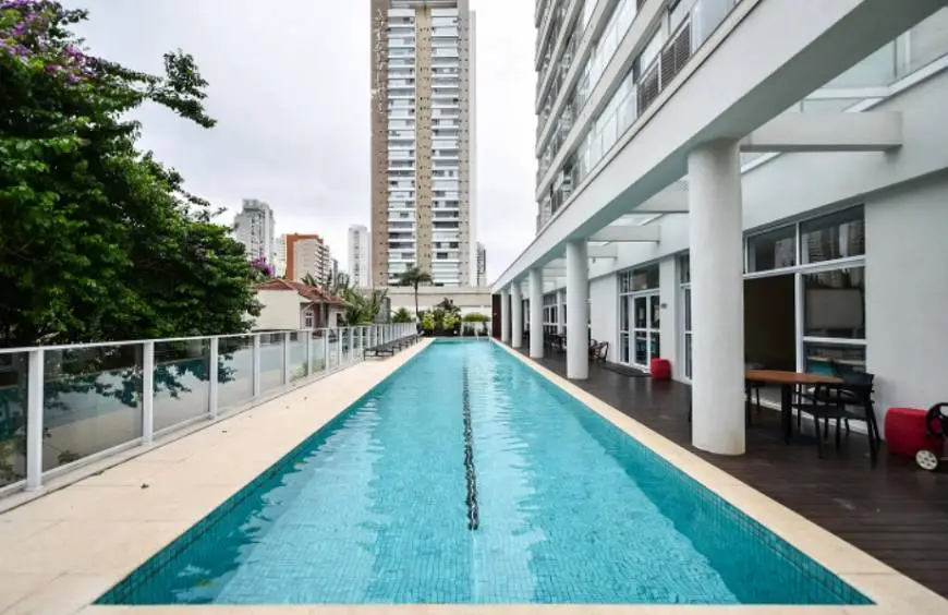 Foto 1 de Apartamento com 1 Quarto à venda, 46m² em Cidade Monções, São Paulo