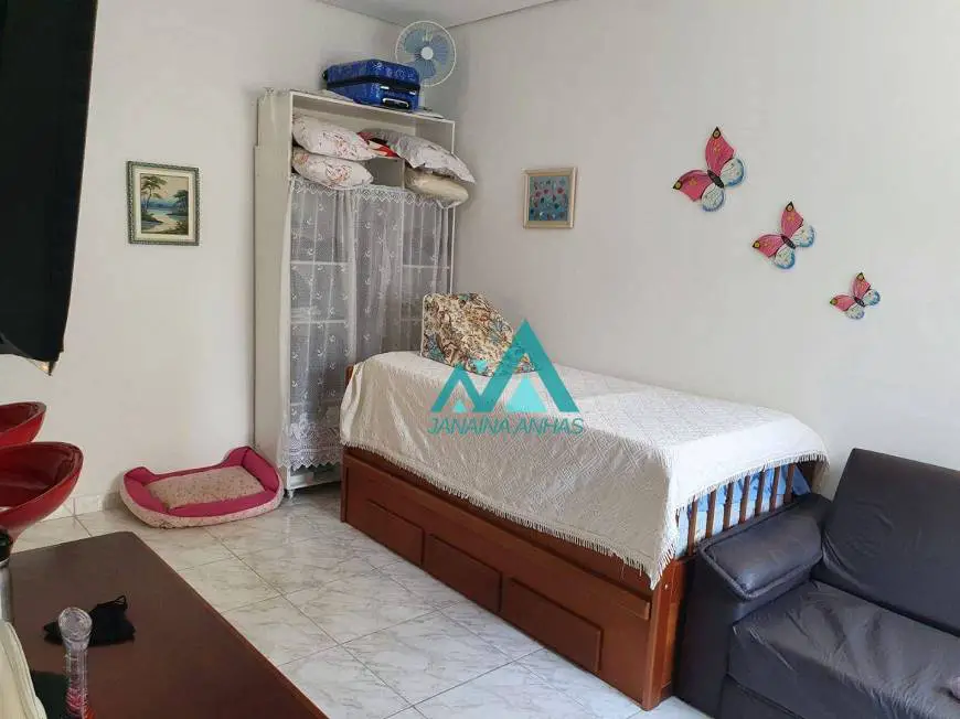 Foto 3 de Apartamento com 1 Quarto à venda, 27m² em Gonzaga, Santos