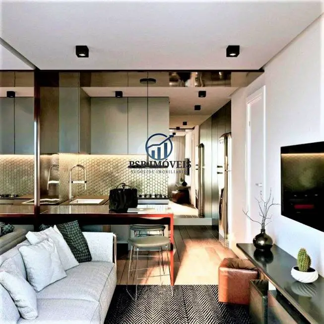 Foto 1 de Apartamento com 1 Quarto à venda, 29m² em Rebouças, Curitiba
