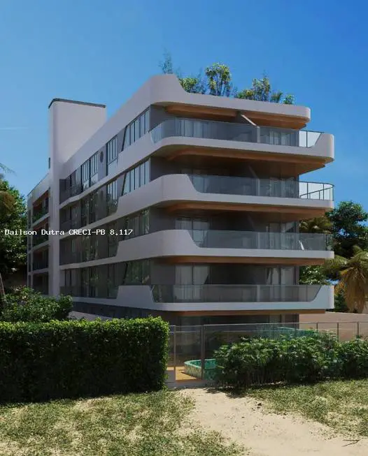 Foto 3 de Apartamento com 3 Quartos à venda, 100m² em Areia Dourada , Cabedelo