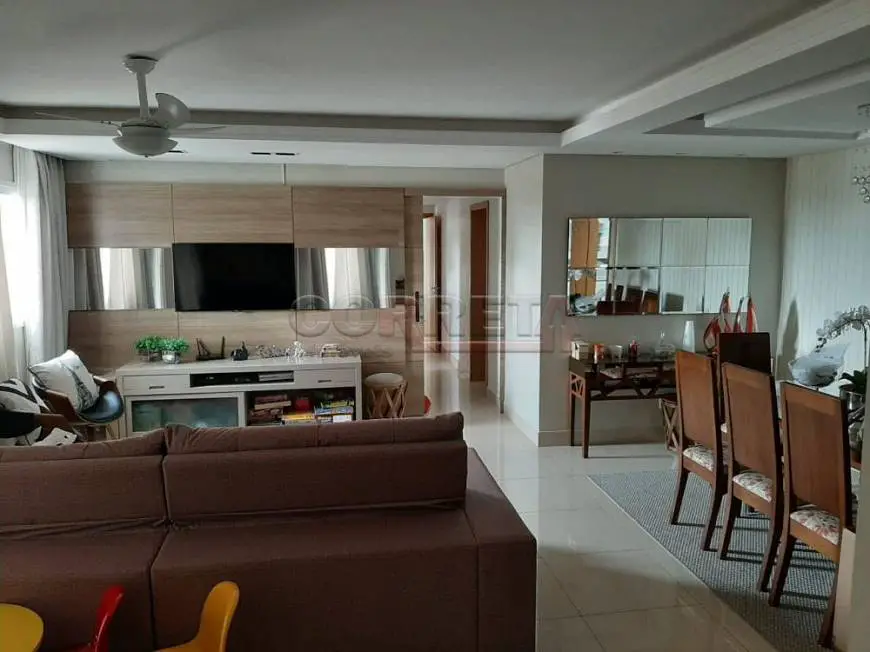 Foto 1 de Apartamento com 3 Quartos à venda, 144m² em Centro, Araçatuba