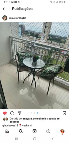 Foto 2 de Apartamento com 3 Quartos à venda, 81m² em Ponta Negra, Manaus