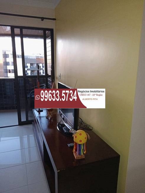 Foto 4 de Apartamento com 3 Quartos à venda, 110m² em Ponta Verde, Maceió