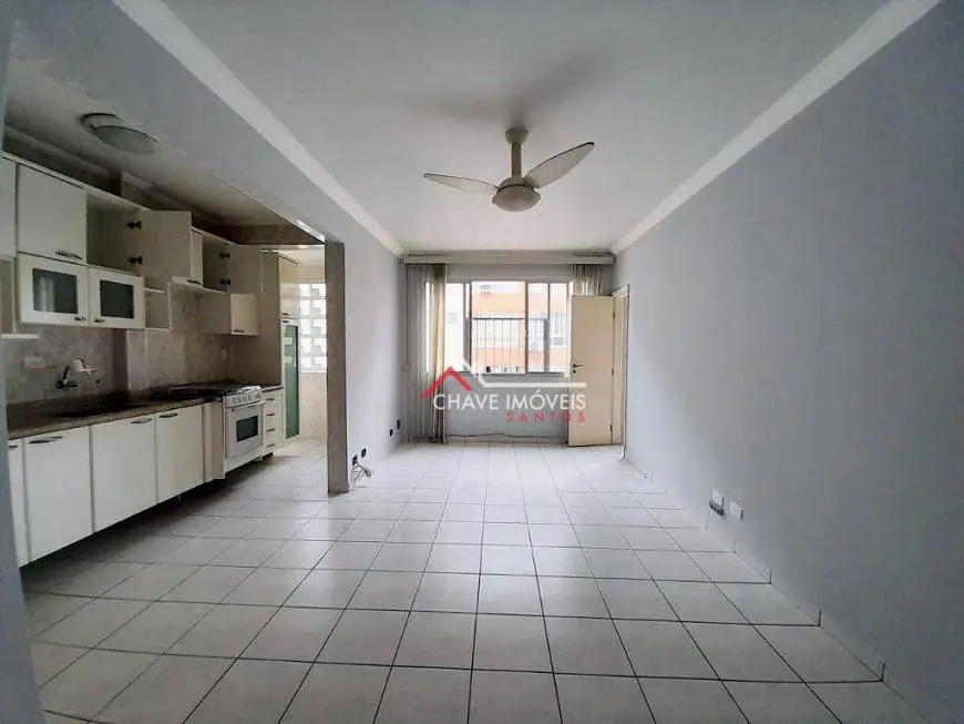 Foto 1 de Apartamento com 1 Quarto à venda, 67m² em Embaré, Santos