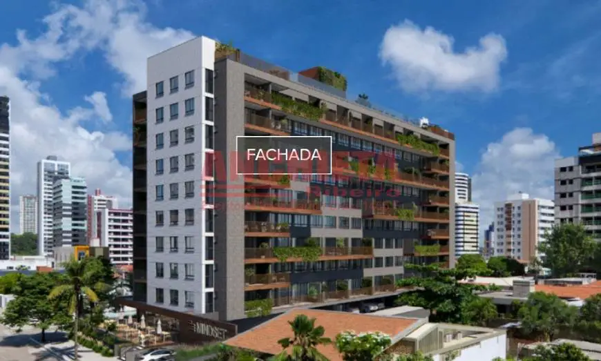 Foto 1 de Apartamento com 1 Quarto à venda, 41m² em Manaíra, João Pessoa