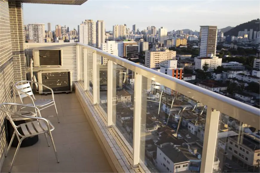 Foto 1 de Apartamento com 1 Quarto para venda ou aluguel, 54m² em Vila Matias, Santos