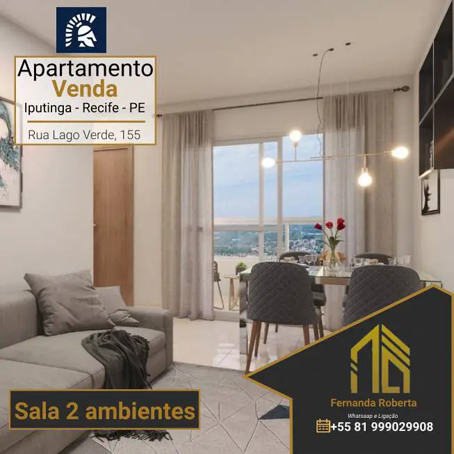 Foto 3 de Apartamento com 2 Quartos à venda, 43m² em Iputinga, Recife
