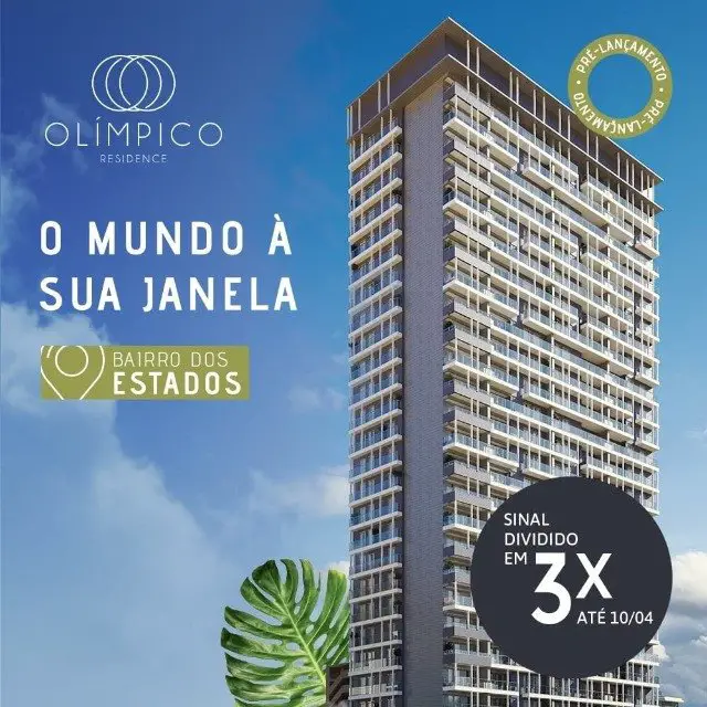 Foto 1 de Apartamento com 3 Quartos à venda, 102m² em Estados, João Pessoa