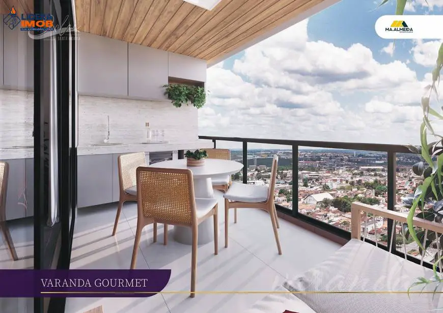 Foto 2 de Apartamento com 3 Quartos à venda, 121m² em Santa Mônica, Feira de Santana