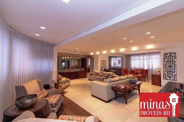 Foto 1 de Apartamento com 4 Quartos à venda, 209m² em Sion, Belo Horizonte