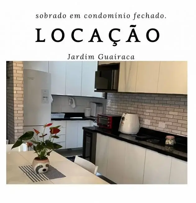 Foto 1 de Casa de Condomínio com 2 Quartos para alugar, 64m² em Jardim Guairaca, São Paulo