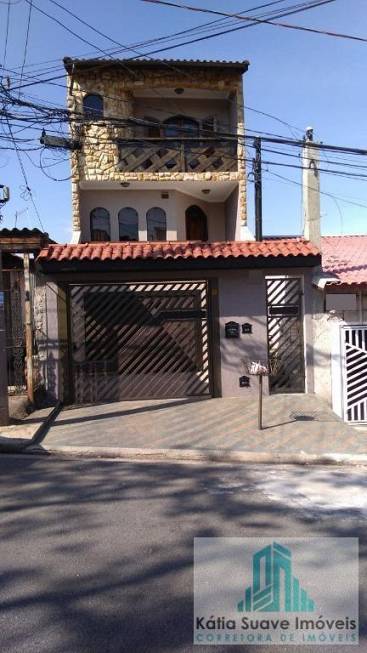 Foto 1 de Sobrado com 3 Quartos à venda, 145m² em Parque Novo Oratorio, Santo André