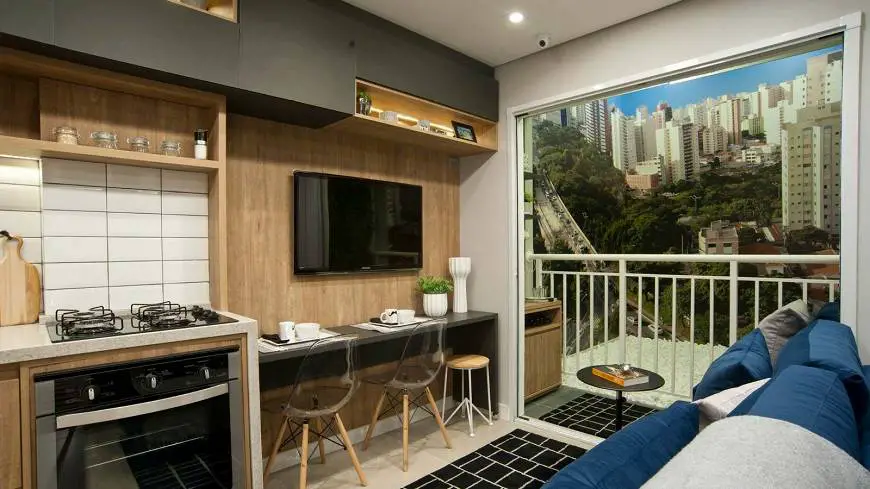 Foto 1 de Apartamento com 1 Quarto à venda, 27m² em Barra Funda, São Paulo