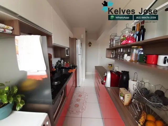 Foto 2 de Apartamento com 2 Quartos à venda, 62m² em Cidade Satélite São Luiz, Aparecida de Goiânia