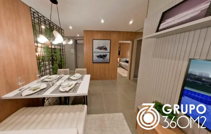Foto 3 de Apartamento com 2 Quartos à venda, 57m² em Santo Amaro, São Paulo