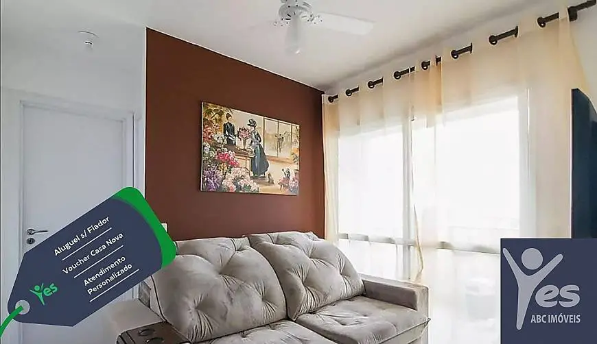 Foto 1 de Apartamento com 2 Quartos para alugar, 40m² em Vila Pires, Santo André