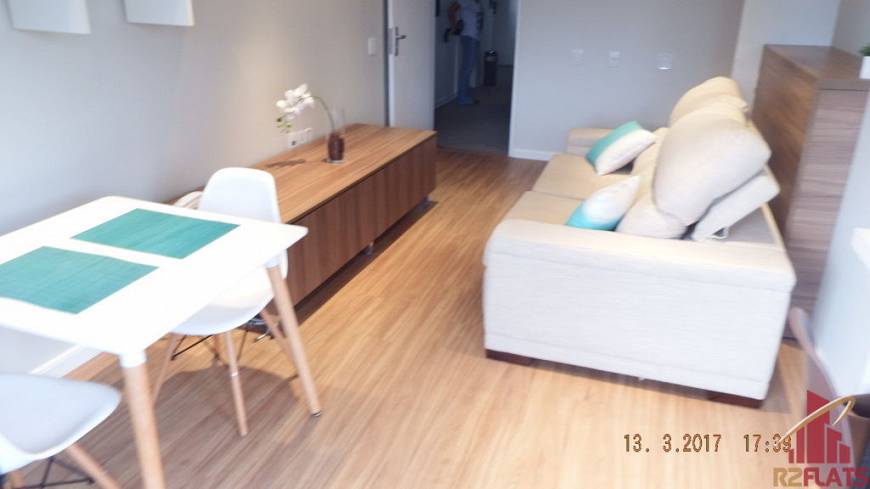 Foto 2 de Flat com 1 Quarto para alugar, 47m² em Itaim Bibi, São Paulo