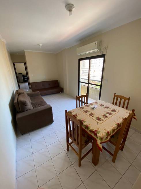 Foto 1 de Apartamento com 1 Quarto à venda, 60m² em Campo da Aviação, Praia Grande