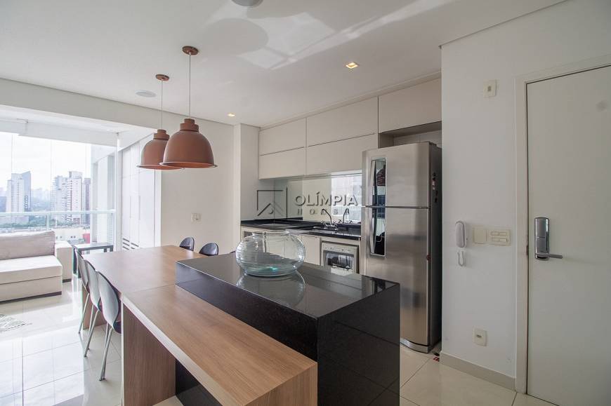 Foto 4 de Apartamento com 1 Quarto para alugar, 60m² em Itaim Bibi, São Paulo