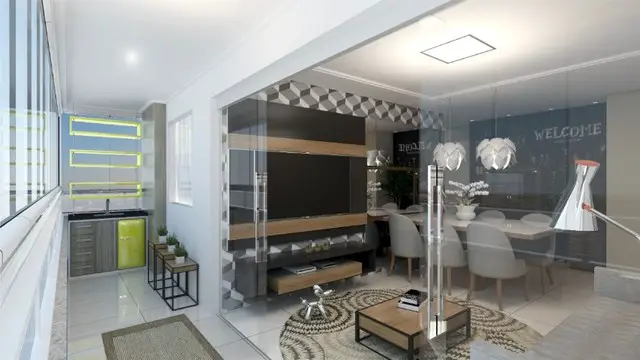 Foto 3 de Apartamento com 2 Quartos à venda, 66m² em Centro, Guarapari