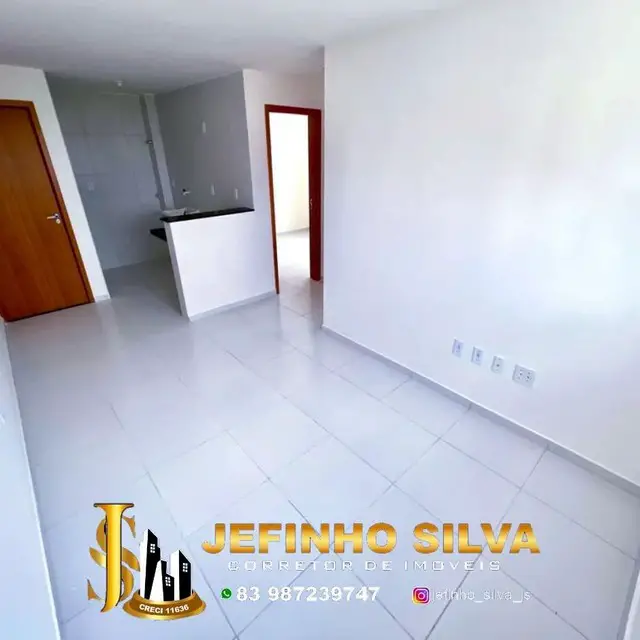Foto 2 de Apartamento com 2 Quartos à venda, 54m² em Valentina de Figueiredo, João Pessoa