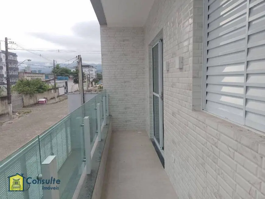 Foto 1 de Casa de Condomínio com 2 Quartos à venda, 59m² em Mirim, Praia Grande