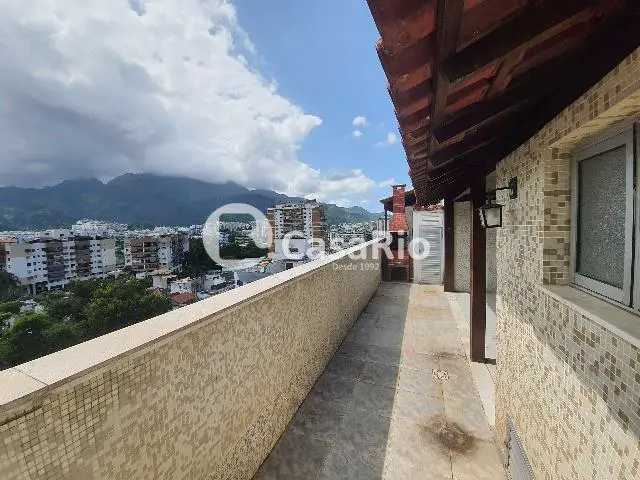 Foto 2 de Cobertura com 1 Quarto para alugar, 108m² em Freguesia- Jacarepaguá, Rio de Janeiro