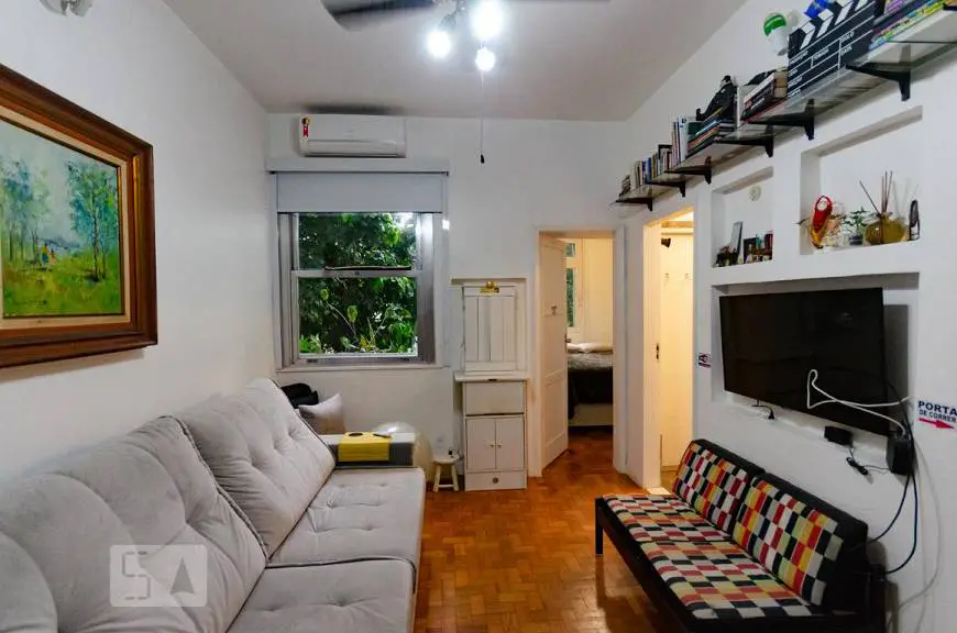 Foto 1 de Apartamento com 1 Quarto para alugar, 40m² em Leblon, Rio de Janeiro