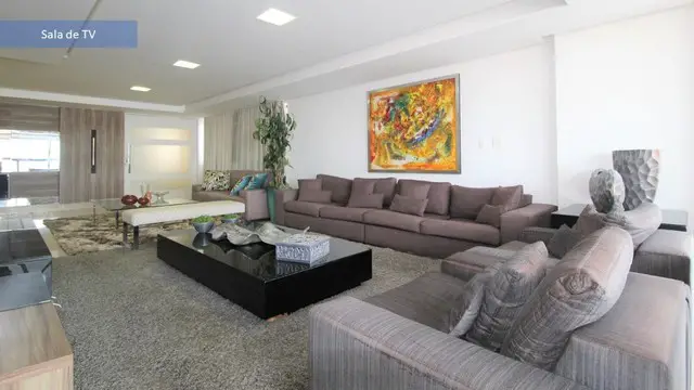 Foto 1 de Apartamento com 4 Quartos à venda, 279m² em Cabo Branco, João Pessoa