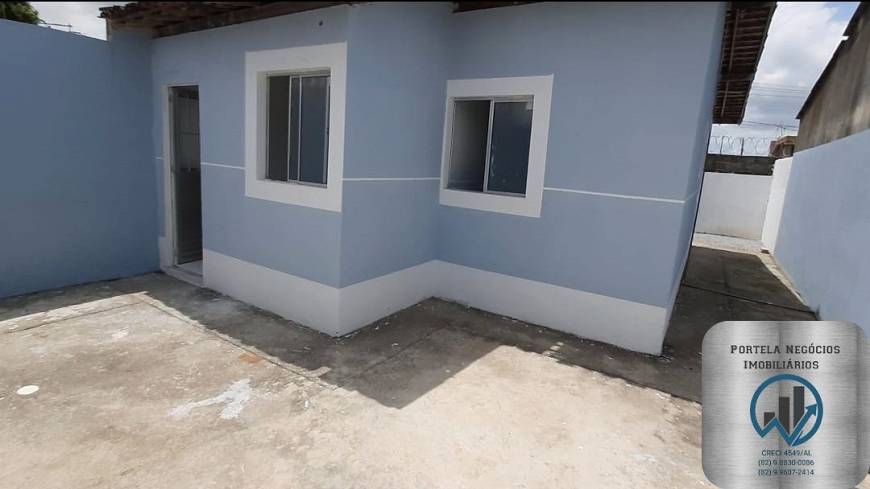 Foto 1 de Casa com 2 Quartos à venda, 42m² em Tabuleiro do Pinto, Rio Largo