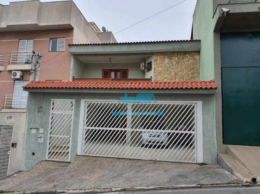 Foto 1 de Sobrado com 4 Quartos à venda, 268m² em Vila Camilopolis, Santo André