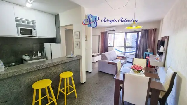 Foto 5 de Apartamento com 1 Quarto à venda, 43m² em Meireles, Fortaleza