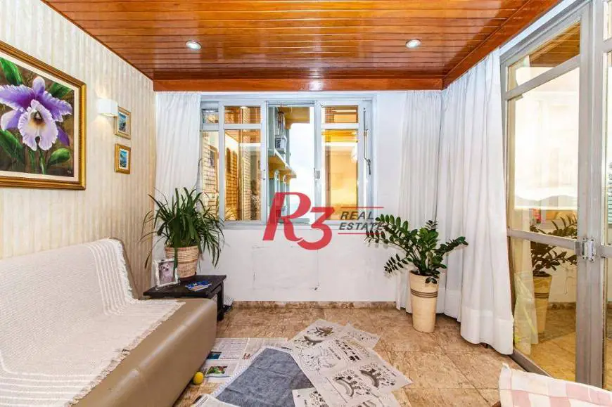 Foto 1 de Apartamento com 3 Quartos para venda ou aluguel, 200m² em Aparecida, Santos