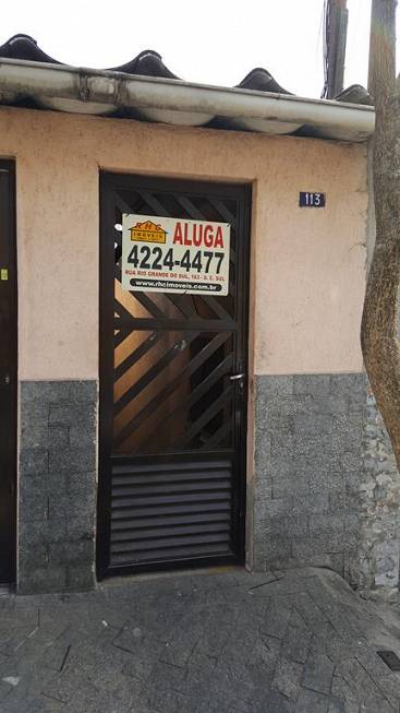 Foto 1 de Casa com 1 Quarto para alugar, 40m² em Osvaldo Cruz, São Caetano do Sul