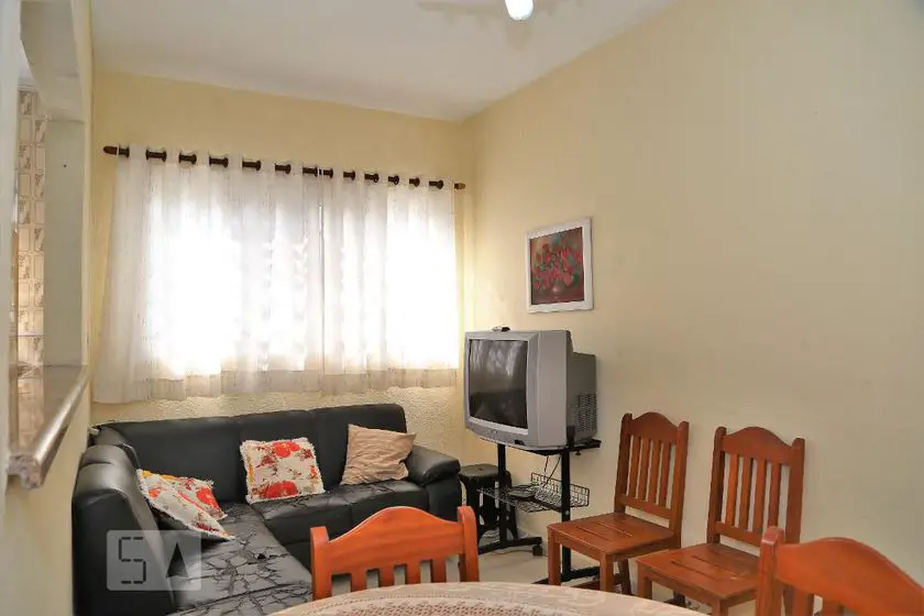 Foto 1 de Apartamento com 2 Quartos para alugar, 54m² em Cidade Ocian, Praia Grande