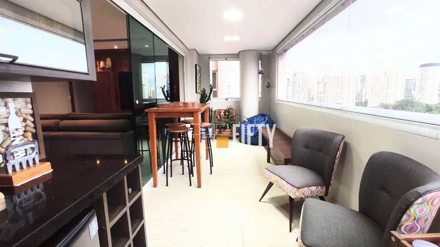 Foto 4 de Apartamento com 3 Quartos à venda, 120m² em Brooklin, São Paulo