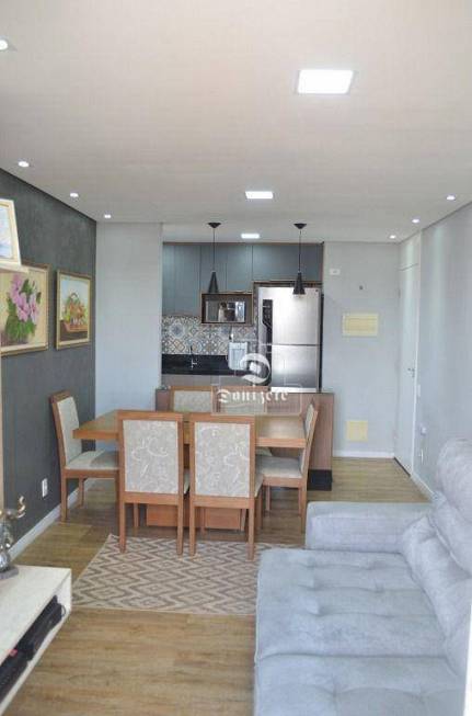 Foto 2 de Apartamento com 3 Quartos à venda, 64m² em Vila Camilopolis, Santo André