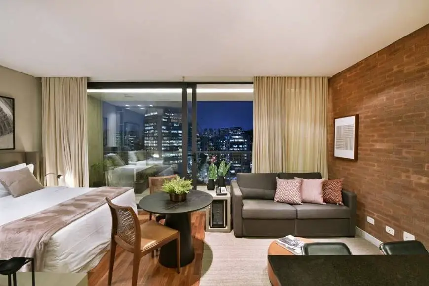 Foto 3 de Flat com 1 Quarto para alugar, 42m² em Vila Olímpia, São Paulo