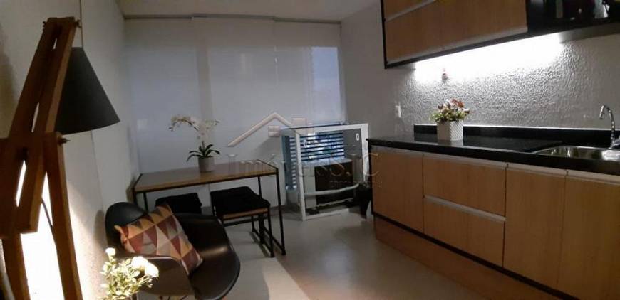 Foto 1 de Apartamento com 1 Quarto para alugar, 40m² em Jardim Aquarius, São José dos Campos