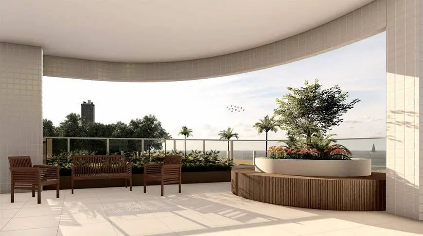 Foto 2 de Apartamento com 3 Quartos à venda, 116m² em Jardim Imperador, Praia Grande