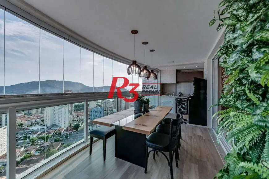 Foto 3 de Apartamento com 3 Quartos à venda, 165m² em Ponta da Praia, Santos