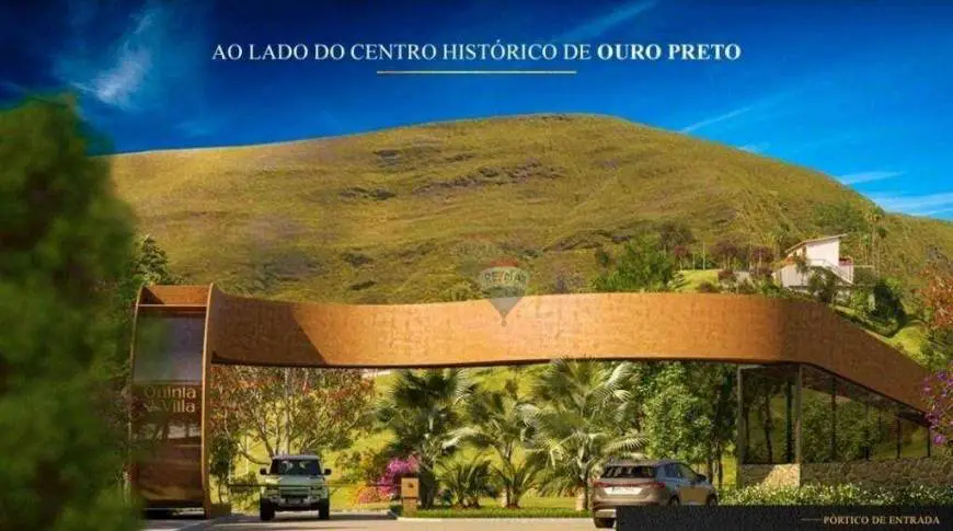 Foto 1 de Lote/Terreno à venda, 500m² em Cabecas, Ouro Preto