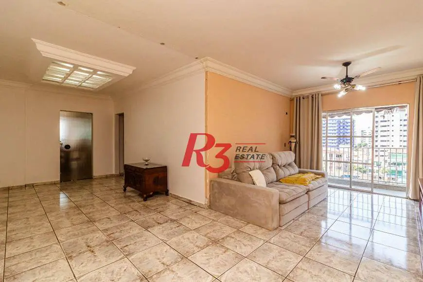 Foto 2 de Apartamento com 2 Quartos à venda, 115m² em Embaré, Santos